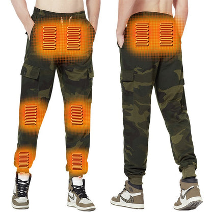 LITEGUEST 8-Zone Heated Cargo Pants – USB Heated Outdoor Winter Wear - Mann