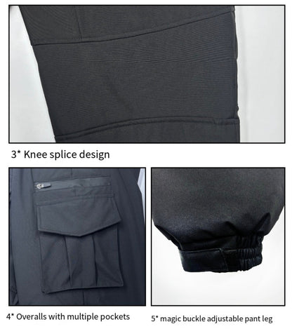 LITEGUEST 18-Zone Heated Pants for Extreme Cold Riding & Skiing - Mann