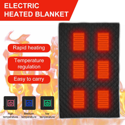 LITEGUEST Heated Camping Blanket – USB Powered Warmth for Outdoors - Mann