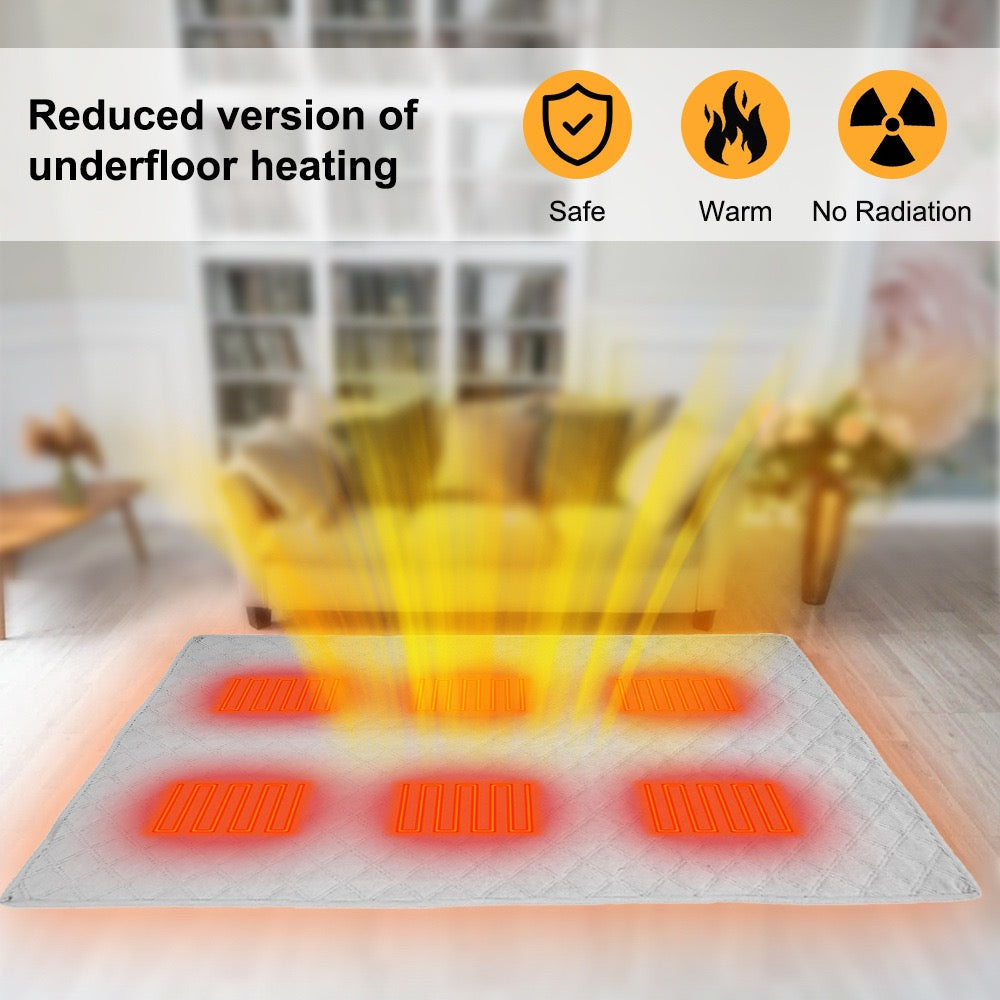 LITEGUEST Heated Camping Blanket – USB Powered Warmth for Outdoors - Mann