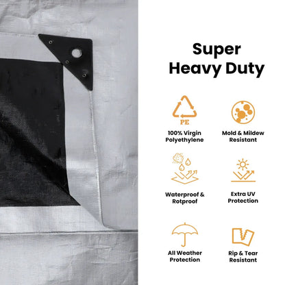 WDO 20’ x 20’ Super Heavy Duty Poly Tarp