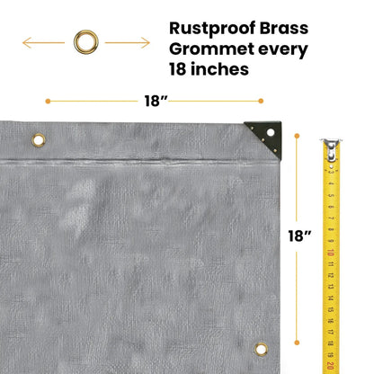 WDO 15' x 15' Super Heavy Duty Poly Tarp