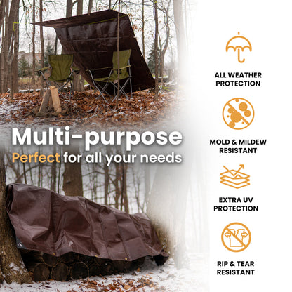 WDO 20’ x 20’ Super Heavy Duty Poly Tarp