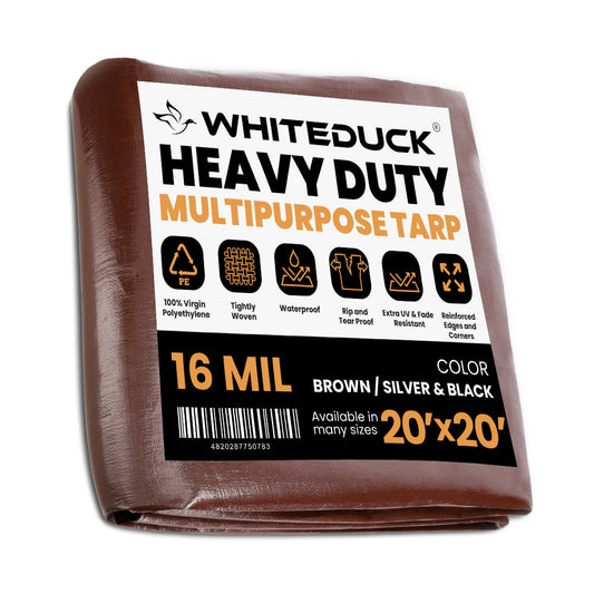 WDO 20’ x 20’ Super Heavy Duty Poly Tarp