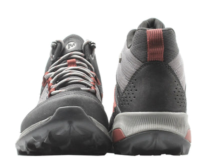 Size 8.5M Merrell Zion Mid Waterproof Men Hiking Boots Black