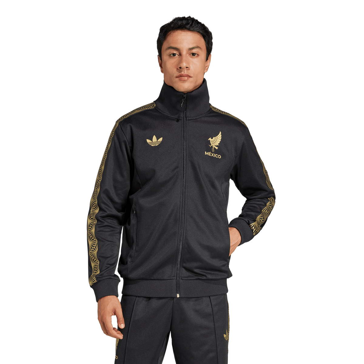 Mexico Adidas Gold Team Jacket