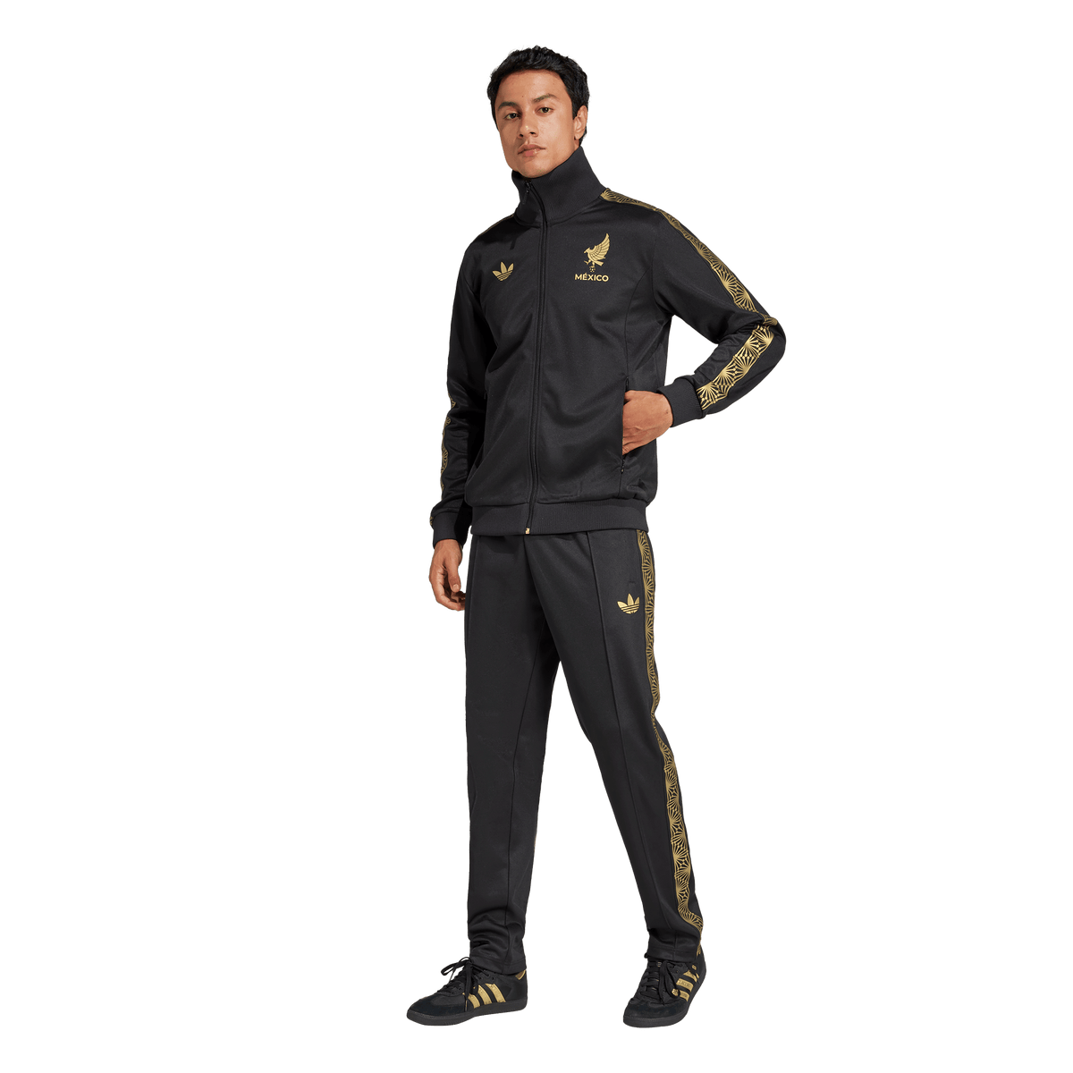 Mexico Adidas Gold Team Jacket