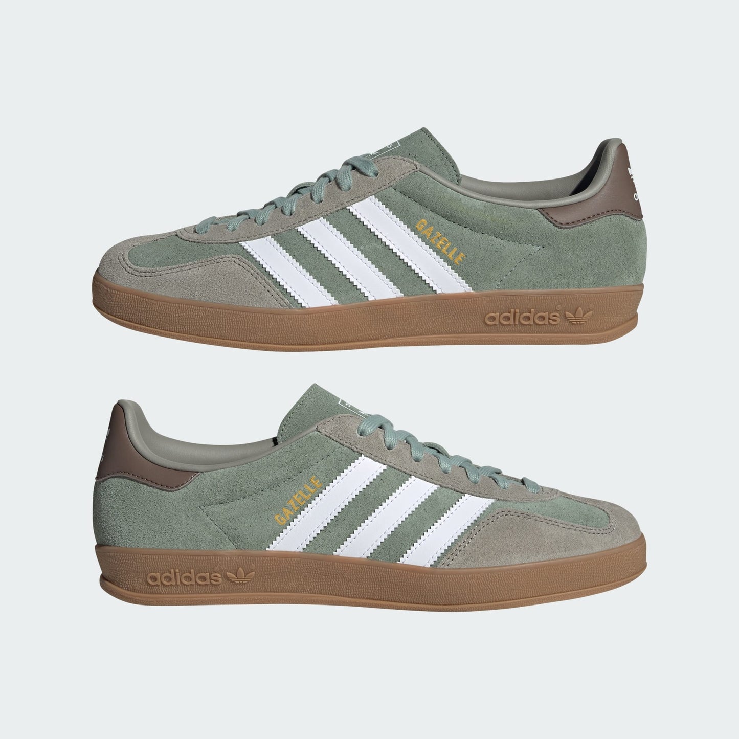 Adidas Gazelle Indoor ‘Silver Pebble/Silver Green’