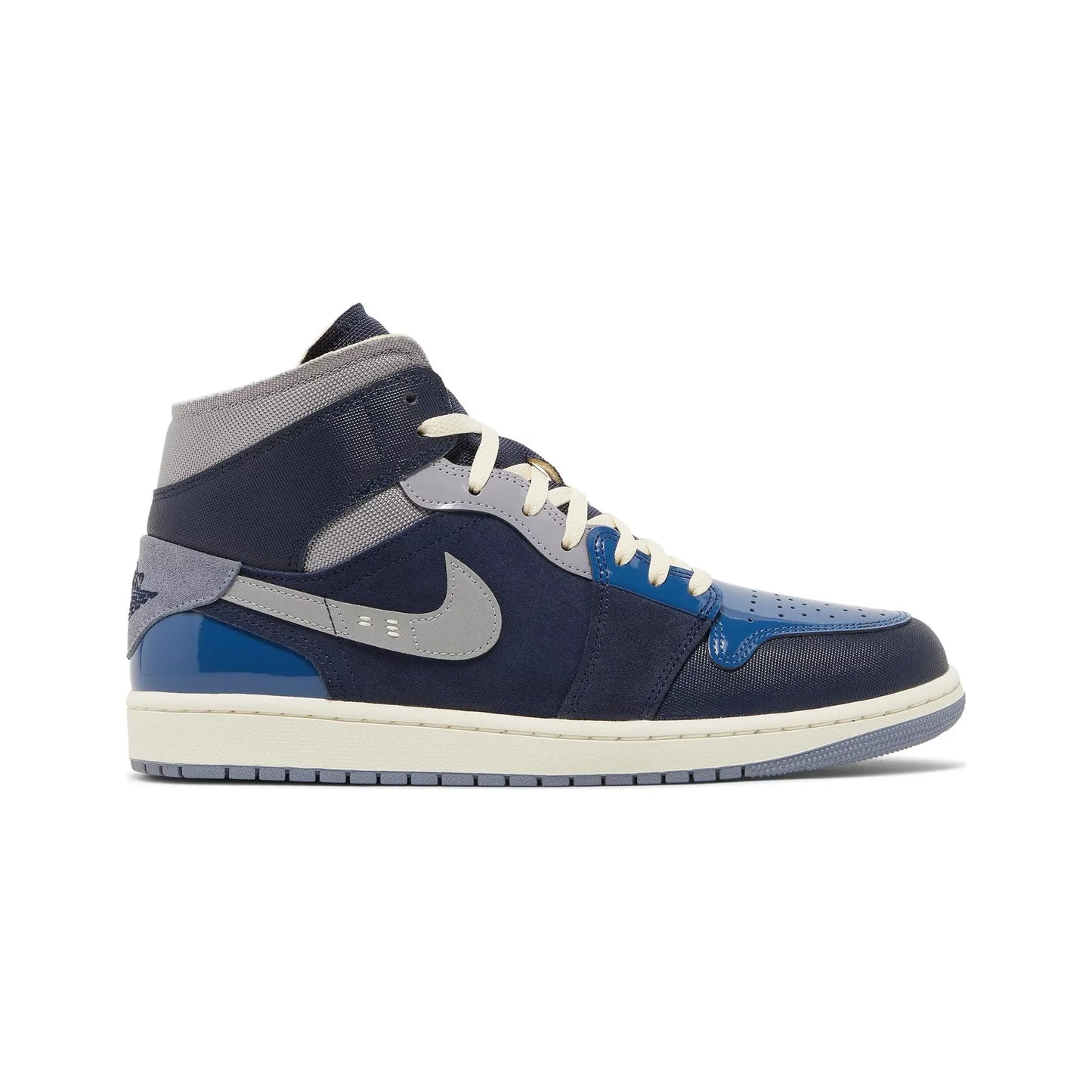 Size 9M Jordan 1 Retro Mid SE Craft 'Inside Out - Obsidian'