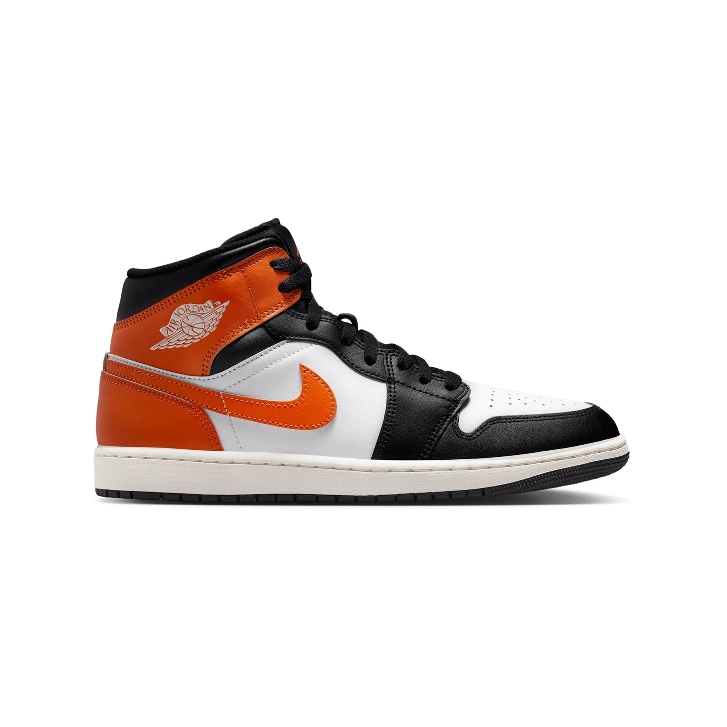 Jordan 1 Retro Mid ‘Black Toe Starfish’