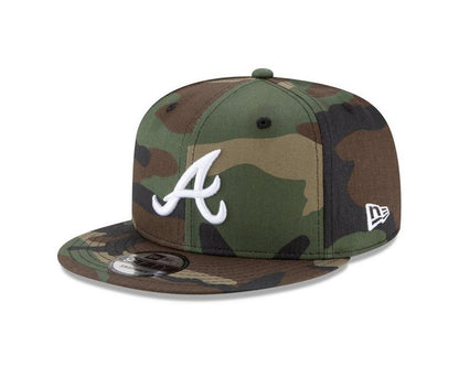 Atlanta Braves - Basic Camouflage 9Fifty Snapback Hat, New Era - Mann