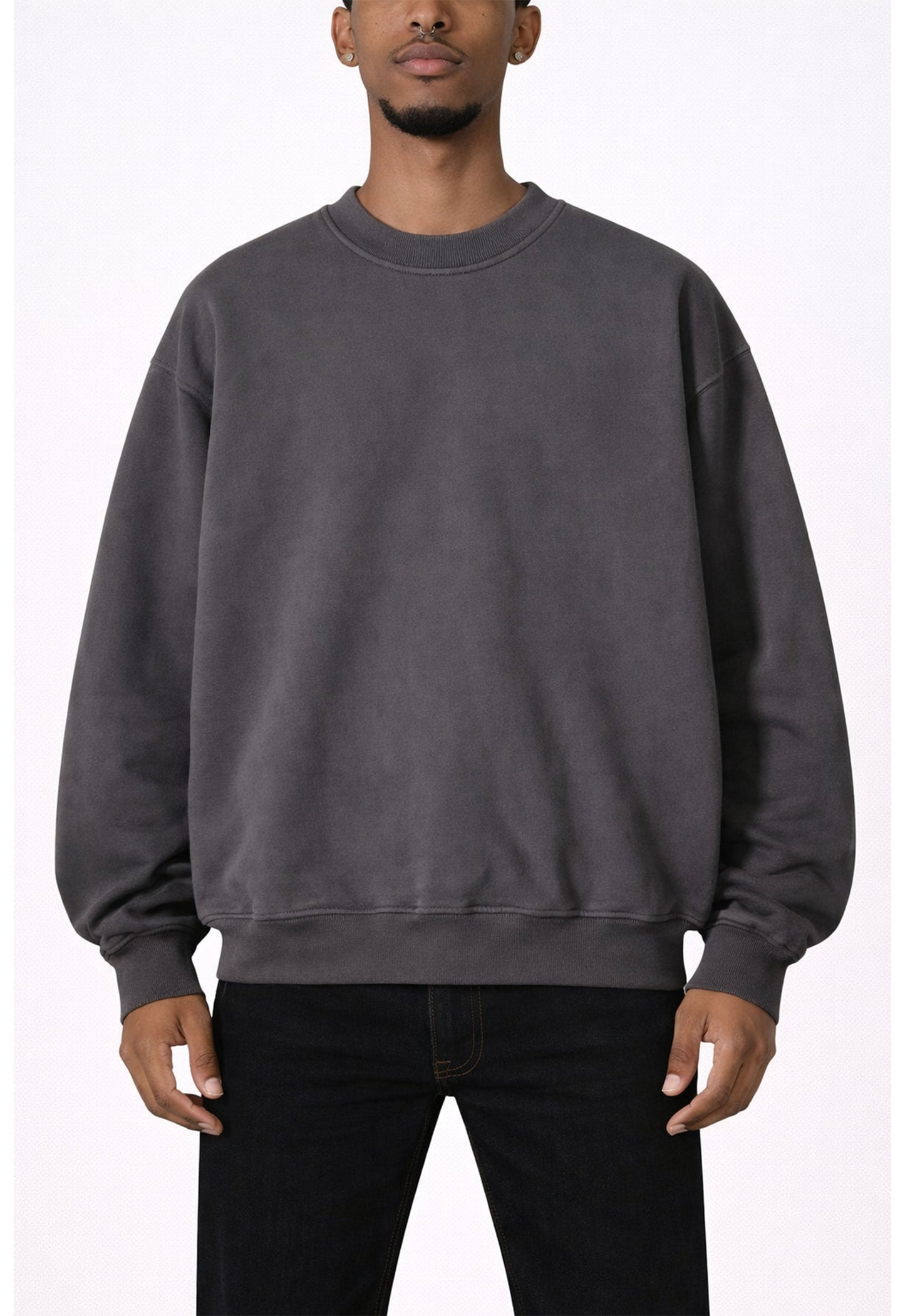 UNDEVELOPED Grey Vintage Crewneck