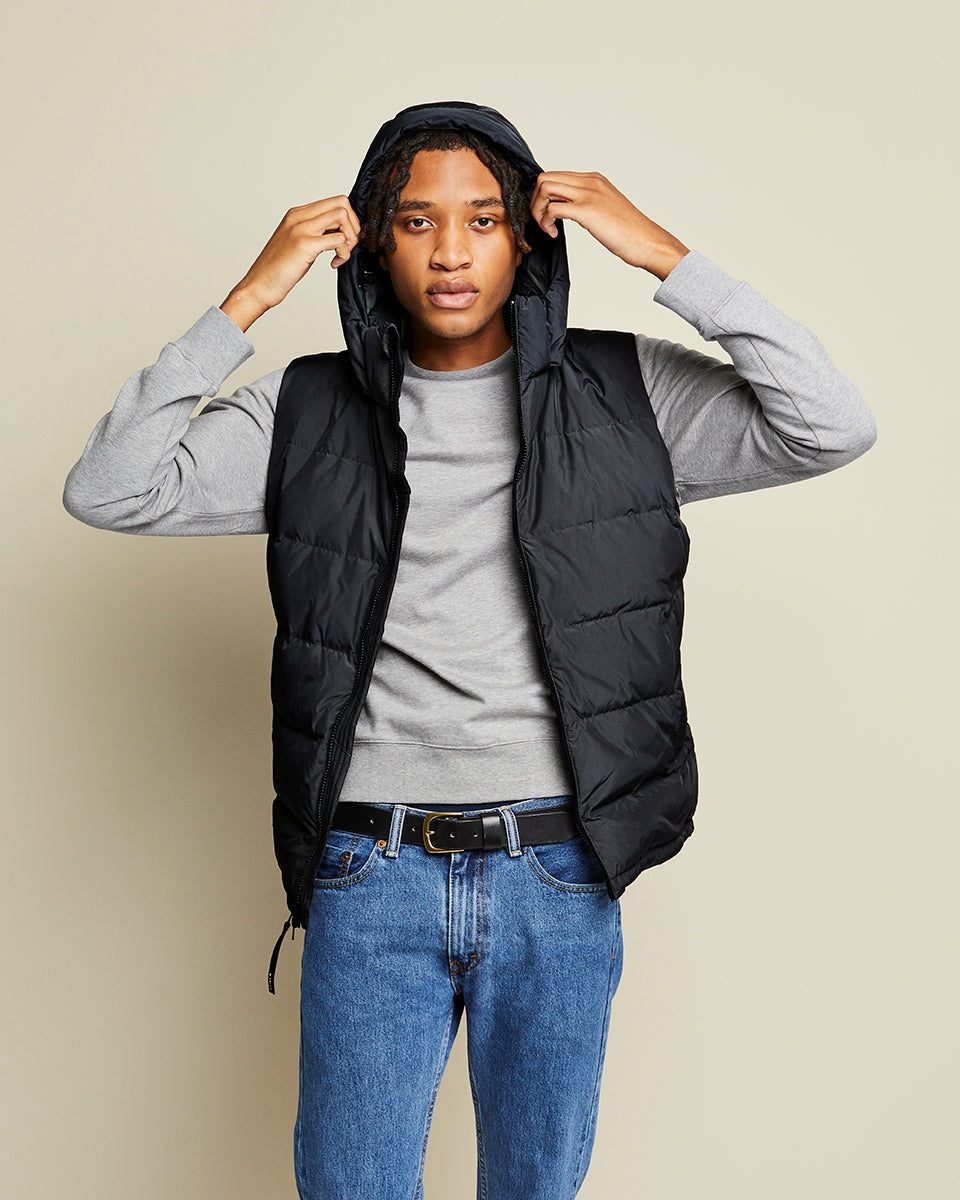 Kelvin Coats Apollo Men’s Heated Vest Black - Mann