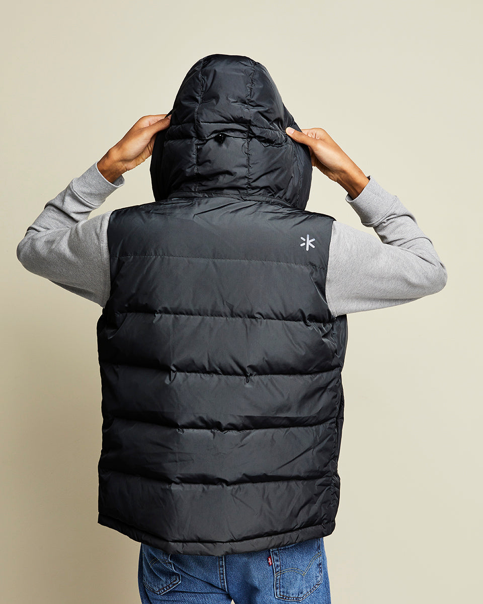 Kelvin Coats Apollo Men’s Heated Vest Black - Mann