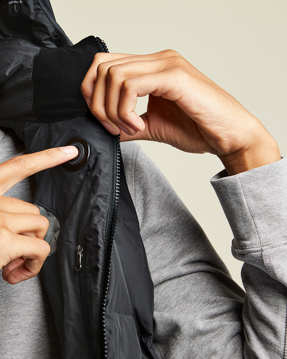 Kelvin Coats Apollo Men’s Heated Vest Black - Mann