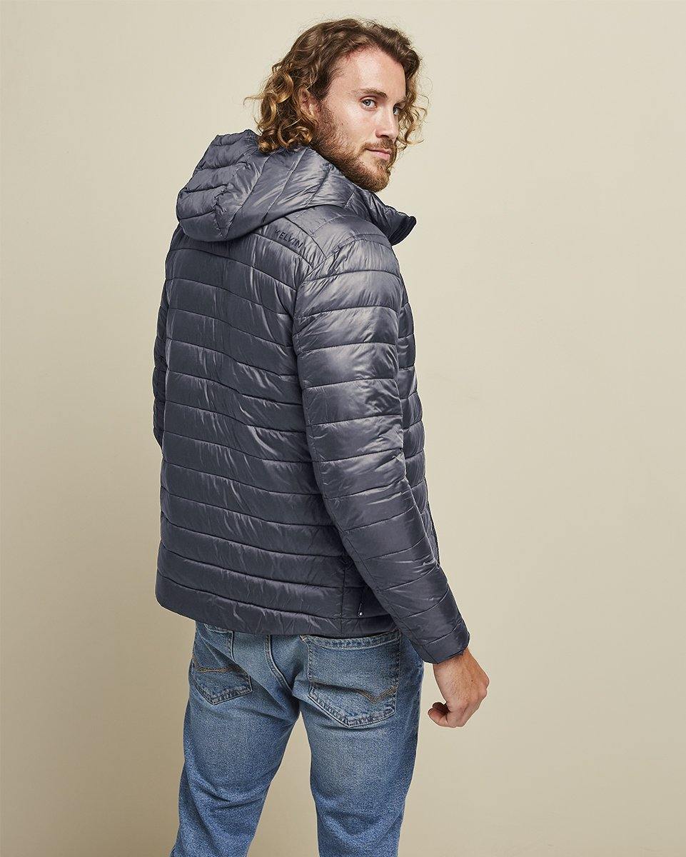 Phantom Men’s Heated Jacket | Grey - Kelvin Coats