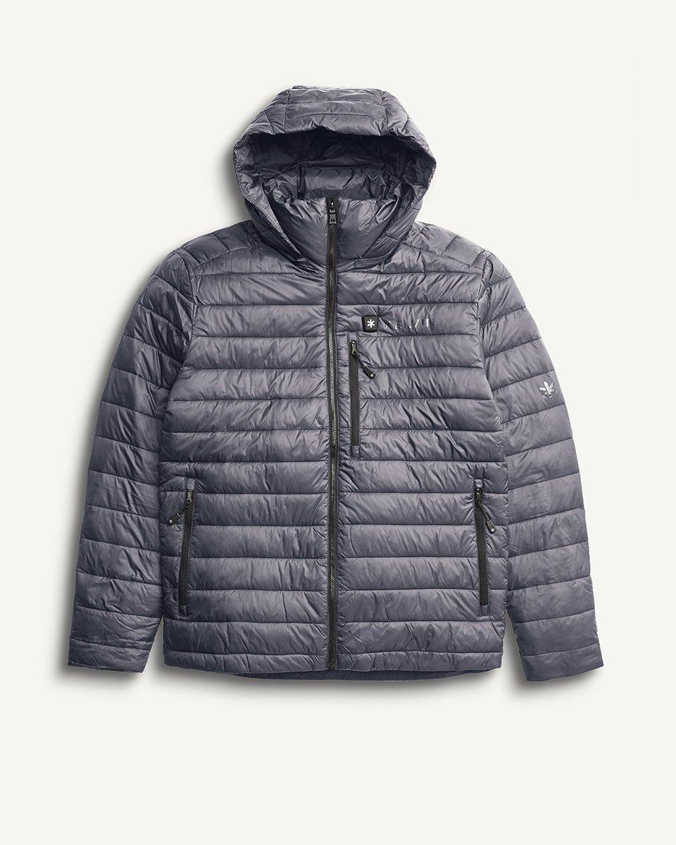 Phantom Men’s Heated Jacket | Grey - Kelvin Coats