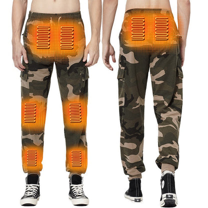 LITEGUEST 8-Zone Heated Cargo Pants – USB Heated Outdoor Winter Wear - Mann