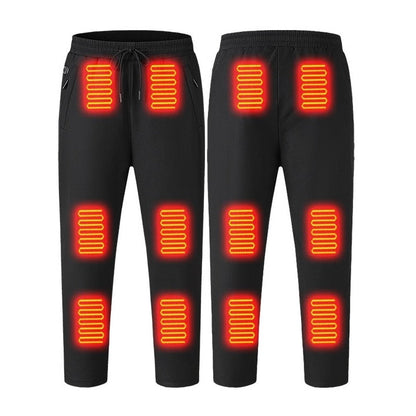 LITEGUEST 12-Zone USB Heated Pants for Winter Outdoor Adventures - Mann