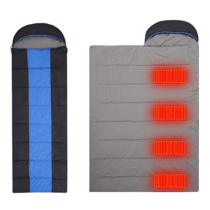 LITEGUEST Winter Heated Single Sleeping Bag – USB Warmth for Camping - Mann
