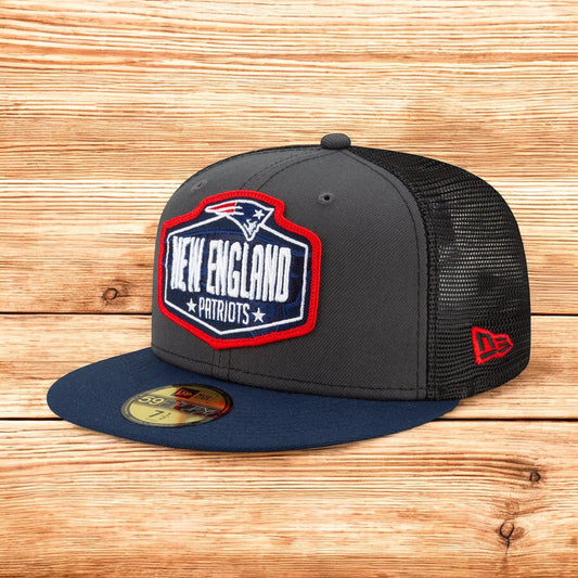 New Era NFL 2021 Draft 59Fifty Fitted - New England Patriots
