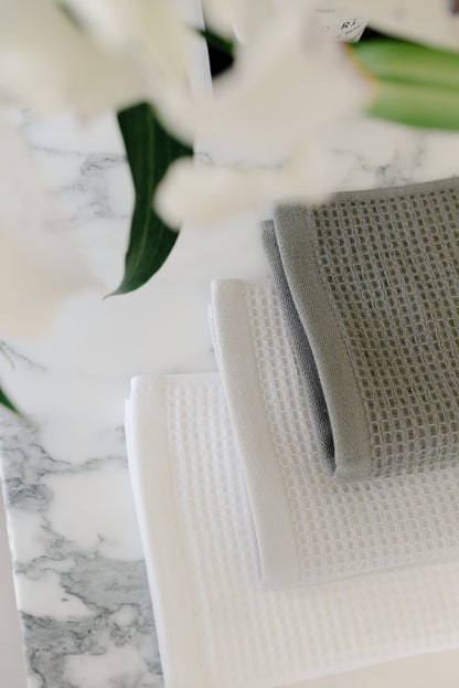 Cozy Earth Waffle Washcloths