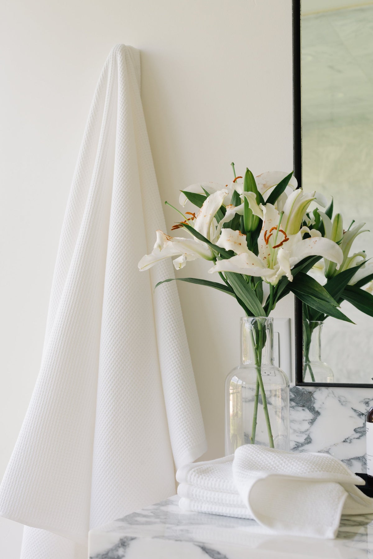 Cozy Earth Waffle Bath Towels