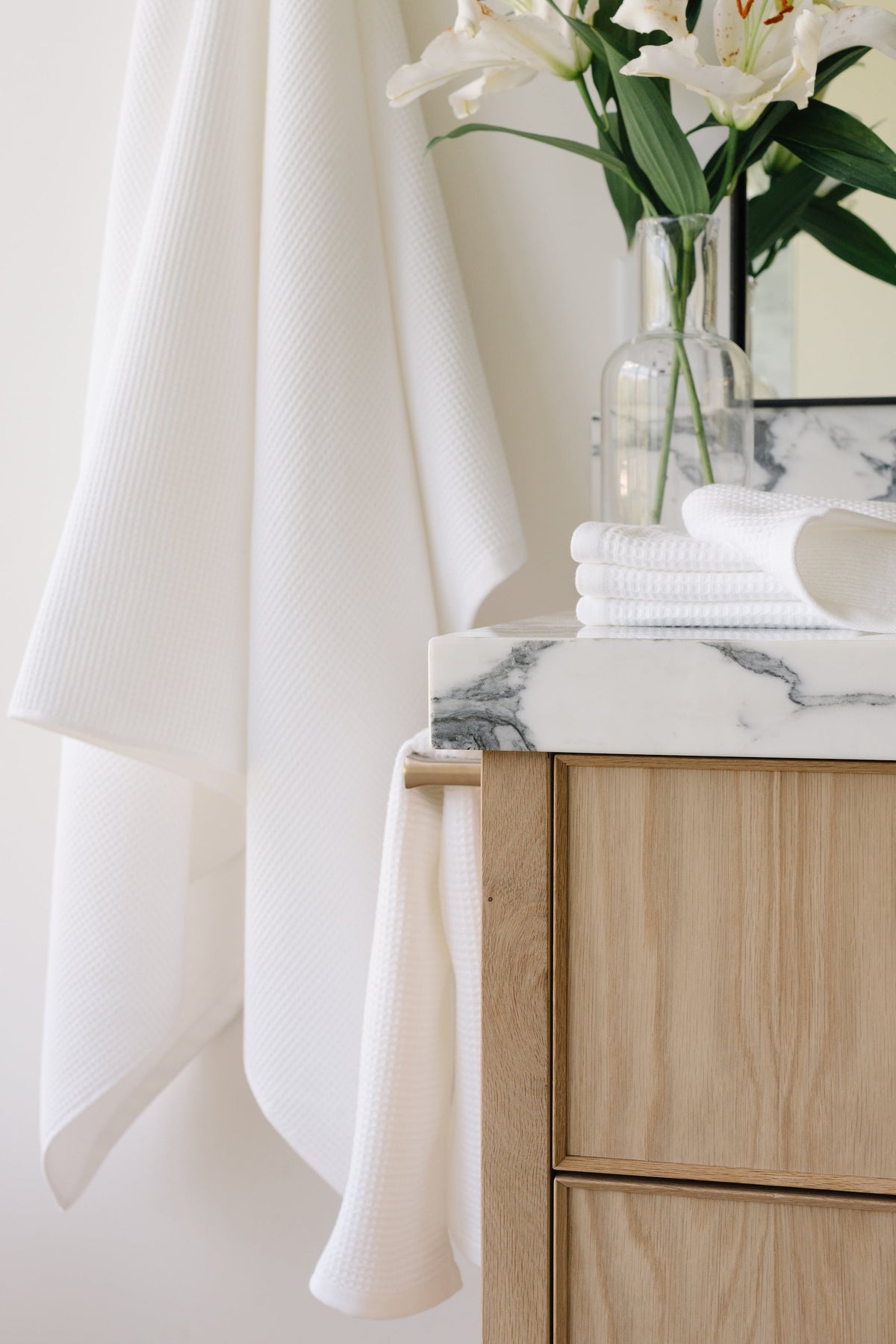 Cozy Earth Waffle Hand Towels