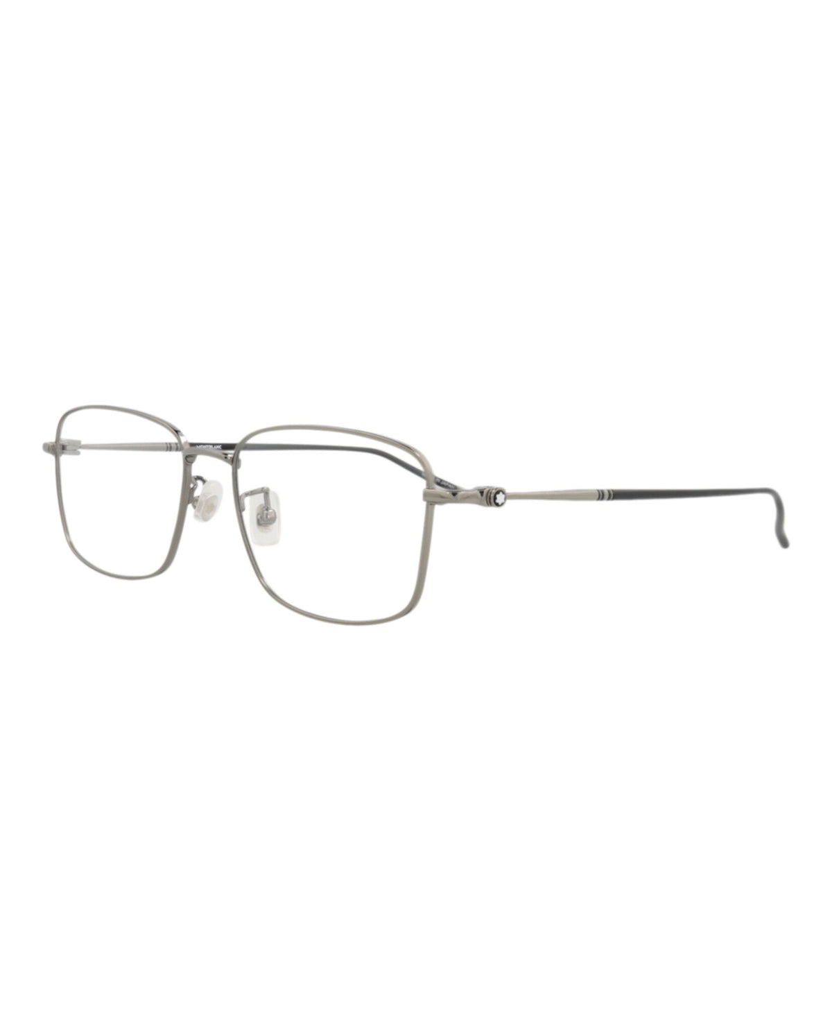 Montblanc Square-Frame Metal Optical Frames 'Silver'