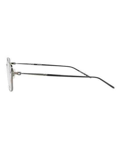 Montblanc Square-Frame Metal Optical Frames 'Silver'