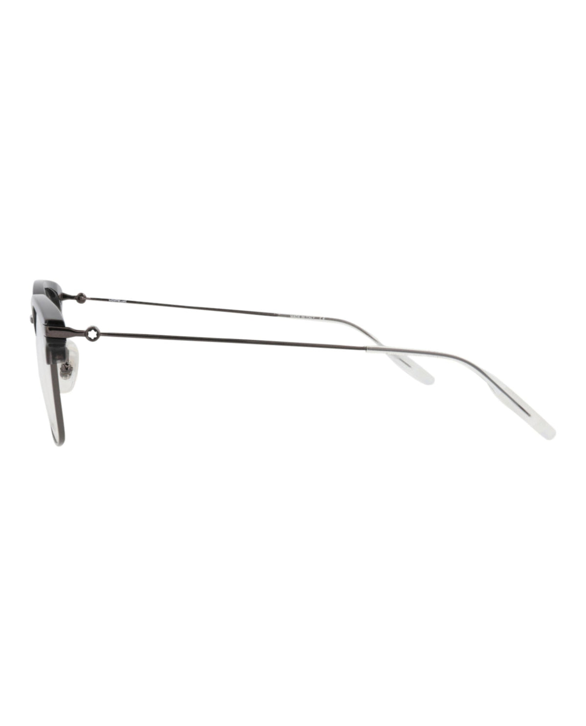 Montblanc Square-Frame Acetate Optical Frames 'Grey'