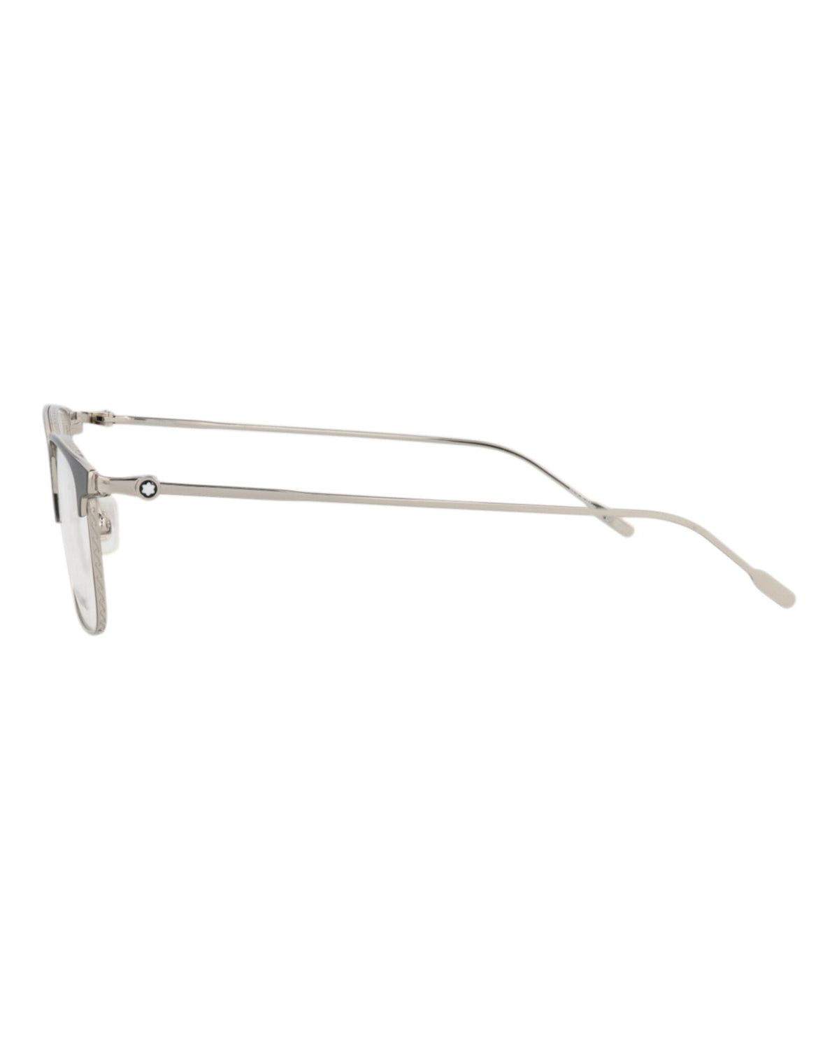 Montblanc Square-Frame Metal Optical Frames 'Silver'