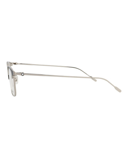 Montblanc Square-Frame Metal Optical Frames 'Silver'