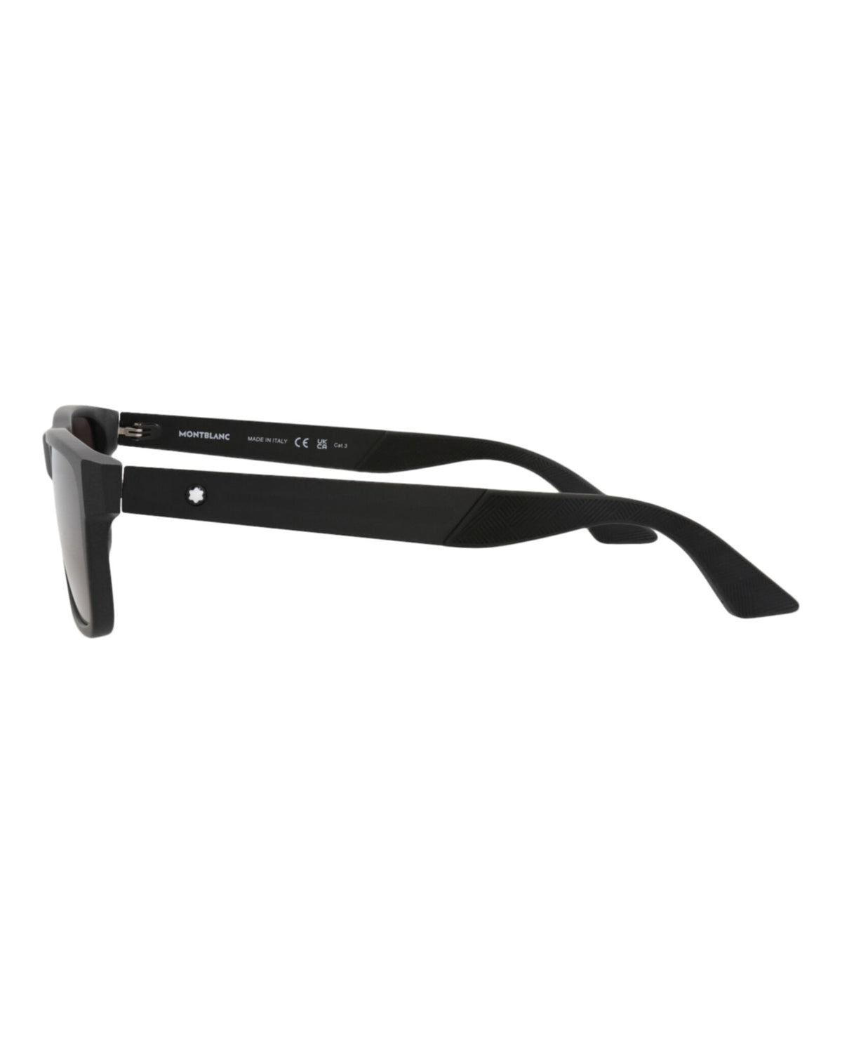 Montblanc Square-Frame Recycled Acetate Sunglasses 'Black/Grey'