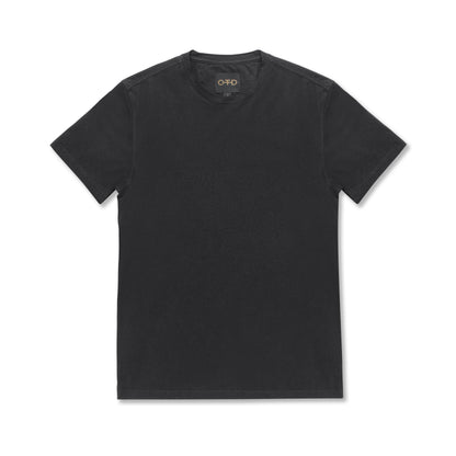 OTD Cotton-Jersey Tee (Black) - Mann