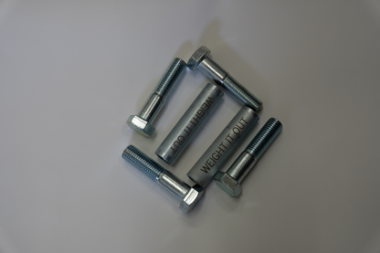 Weight It Out - Standard 1" Cast Iron Machined Loadable Dumbbell Sets