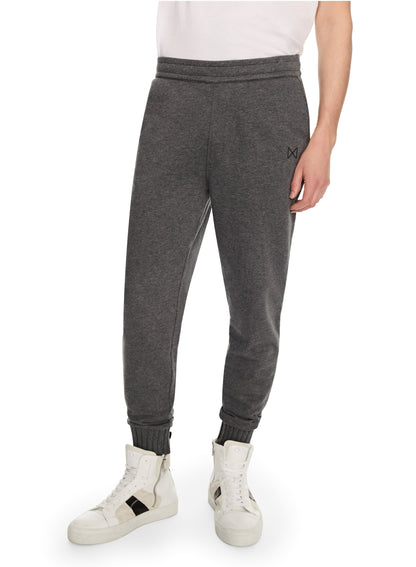 OTD Sweatpant With Sweater-Rib Knit Cuff (Charcoal Heather) - Mann