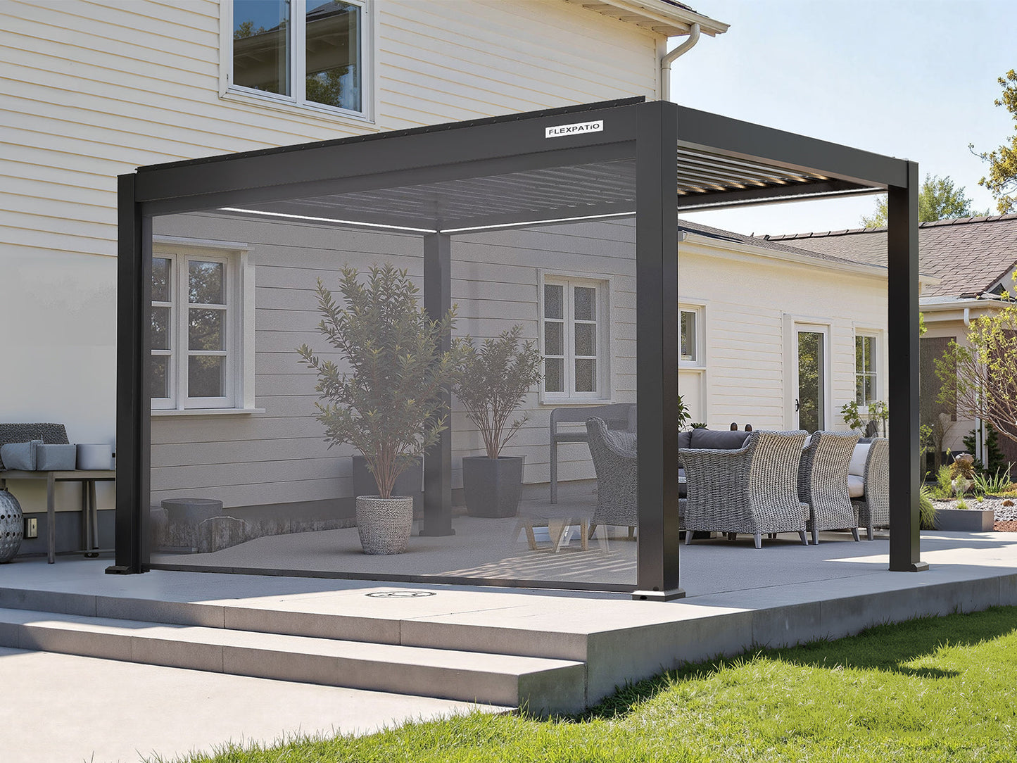 FlexPatio Manual Roller Shades