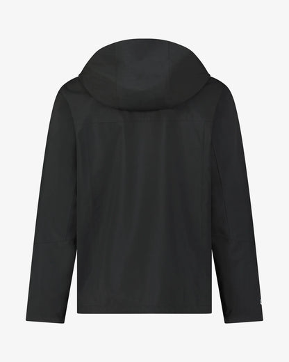 Size L Spyder Overcast Rain Jacket - Black