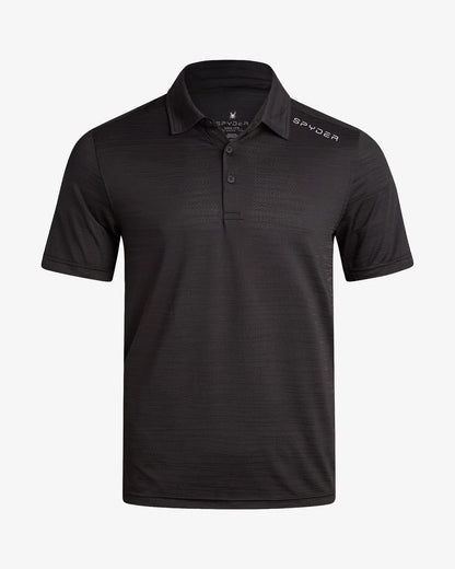 Spyder Short Sleeve Jacquard Polo