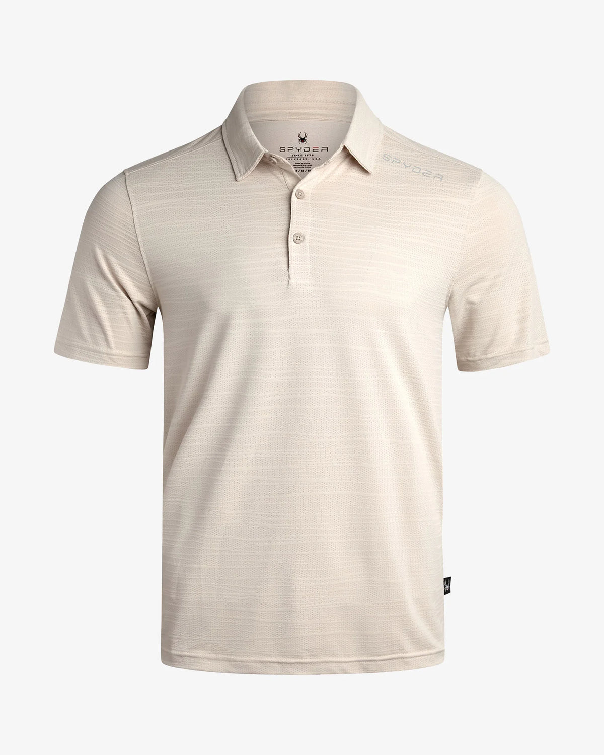 Spyder Short Sleeve Jacquard Polo