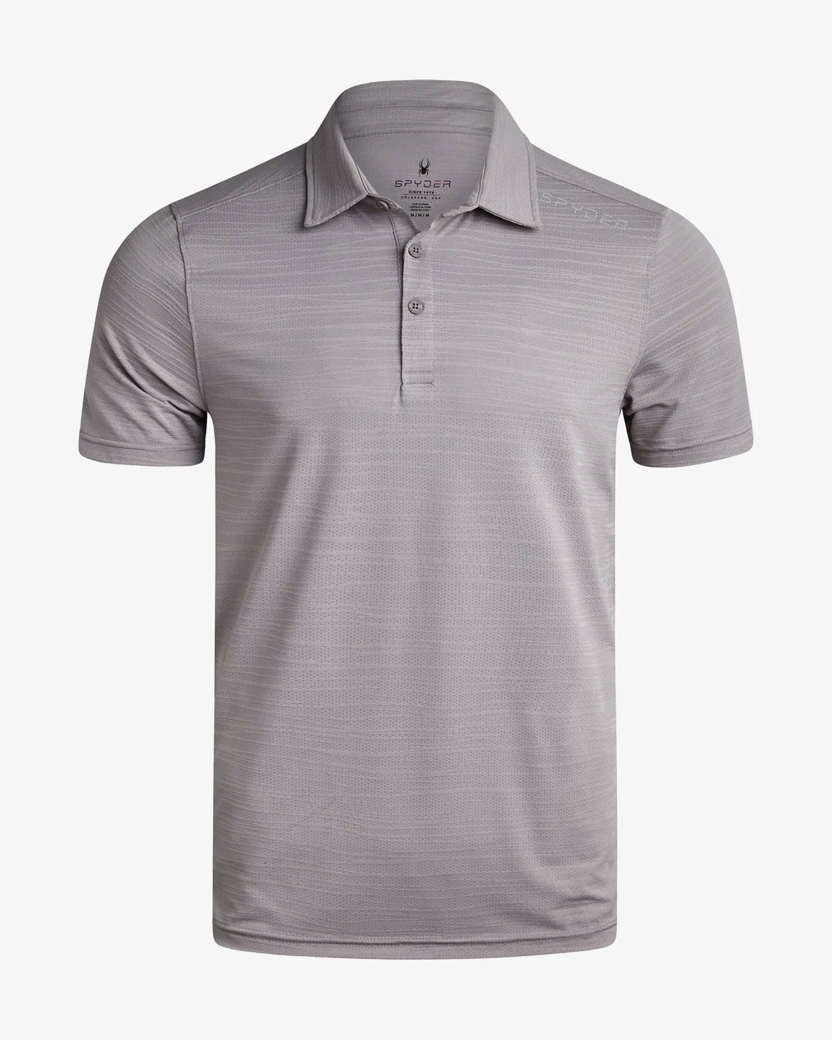 Spyder Short Sleeve Jacquard Polo