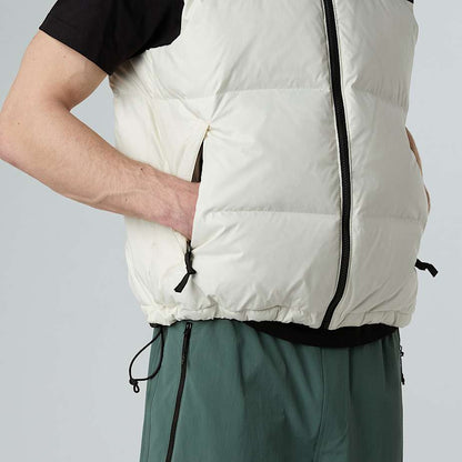 The North Face 1996 Retro Nuptse Vest 'White Dune/TNF Black'