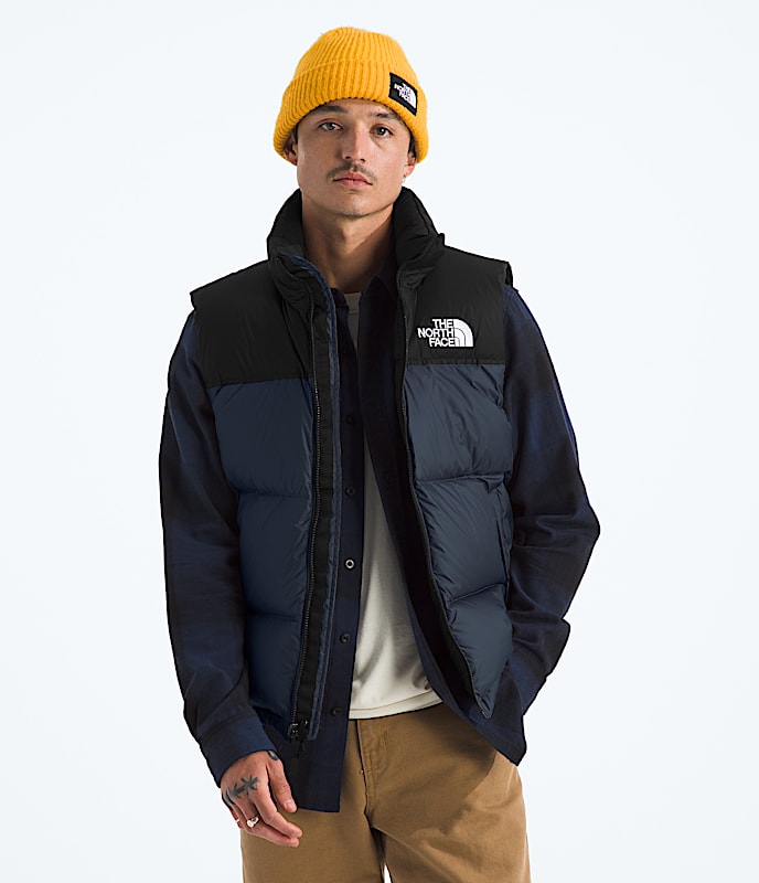 Size M The North Face 1996 Retro Nuptse Vest 'Summit Navy/TNF Black'