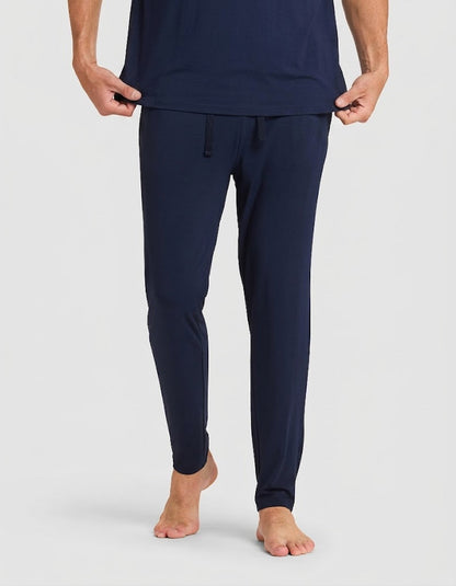 Cozy Earth Bamboo Stretch-Knit Short Sleeve Tee & Pant Pajama Set