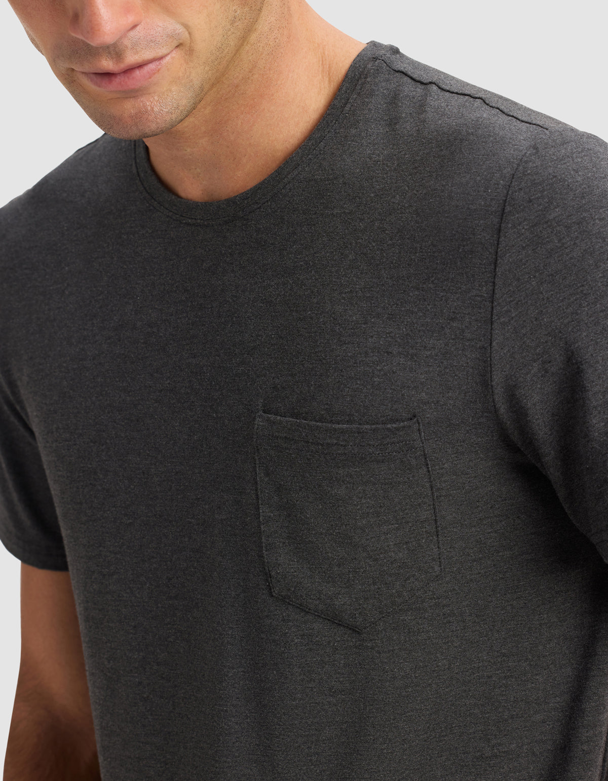 Cozy Earth Bamboo Stretch-Knit Short Sleeve Tee & Pant Pajama Set