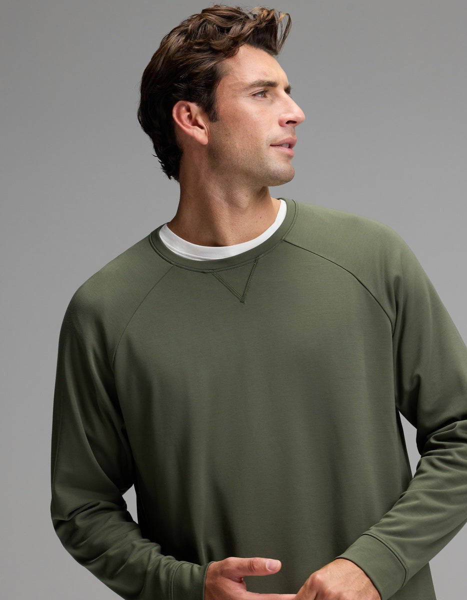 Cozy Earth Brushed Bamboo Pullover Crew