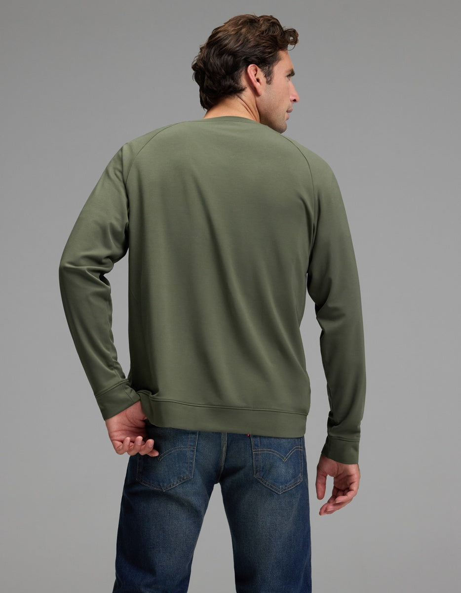 Cozy Earth Brushed Bamboo Pullover Crew