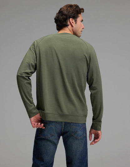 Cozy Earth Brushed Bamboo Pullover Crew