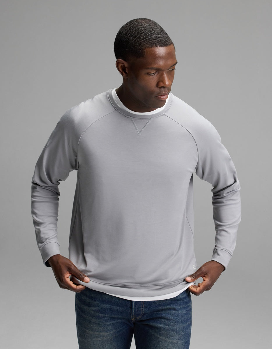 Cozy Earth Brushed Bamboo Pullover Crew